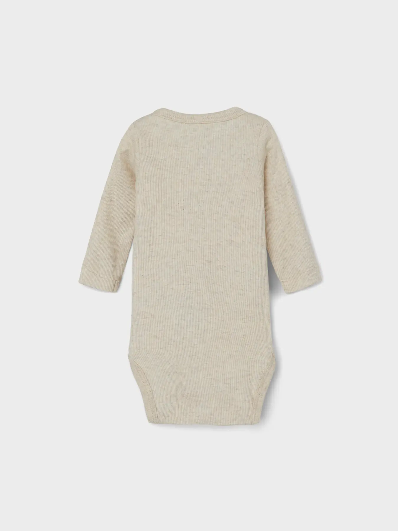 Body Beige Algodón Orgánico con botones de madera - Imagen 4